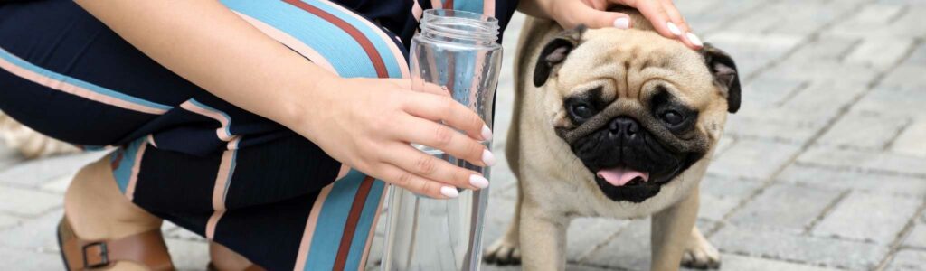 chien ne mange pas pendant la canicule