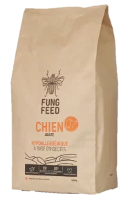 croquettes fungfeed hypoallergéniques chien aux insectes 