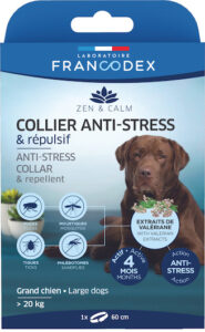 zen calm collier anti sress repulsives grand chien francodex